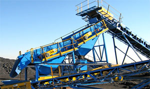 Mobile vibrating screen for iron Mobile vibrating screen for iron