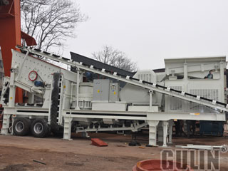 Ballast crushing plant