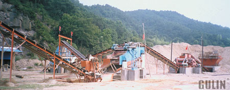 Calcite powder processing plant
