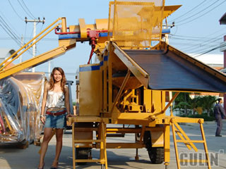 alluvial gold mining and panning machine