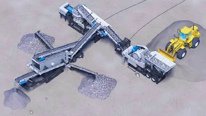 200t/h Soft Rock Portable Crushing Plant