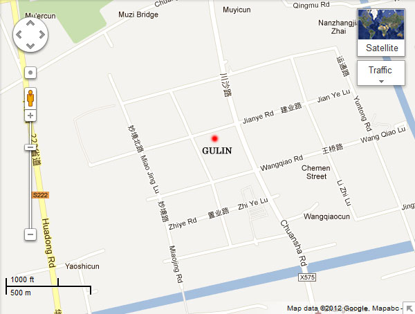 Gulin maps in google