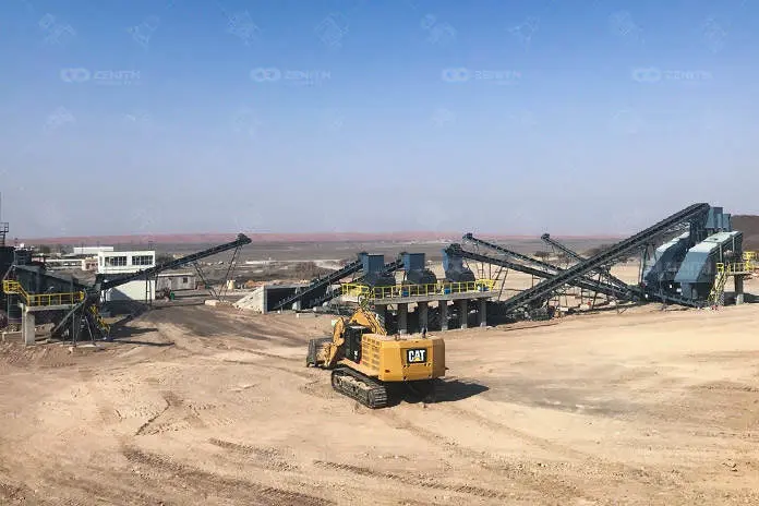 Dubai 550t/h Limestone Crushing Plant