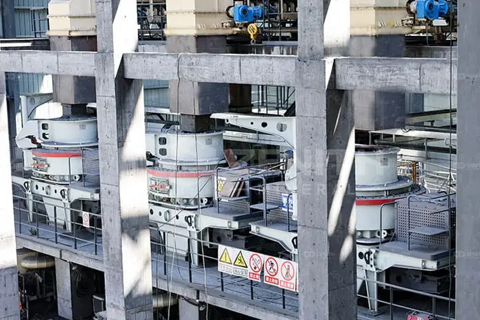 600t/h Metamorphic Sandstone Crushing Plant for Hydropower Station