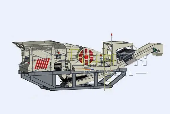 MK Semi-mobile Crusher and Screen